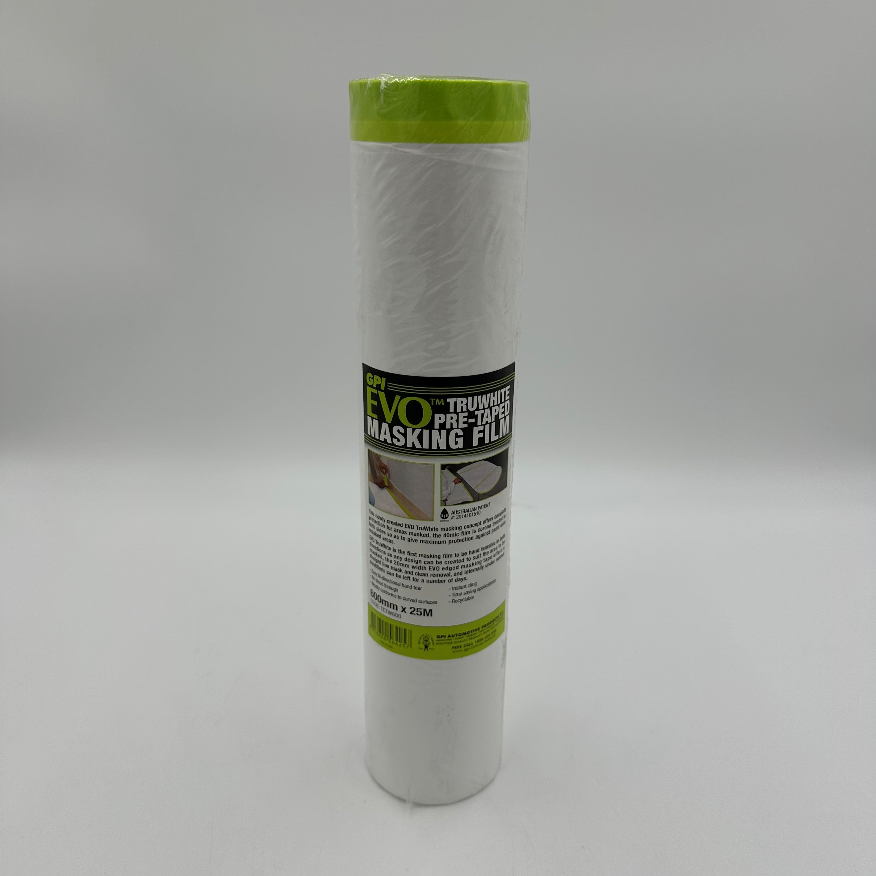 Body Worx Evo Tru-White Pre-Taped Masking Paper