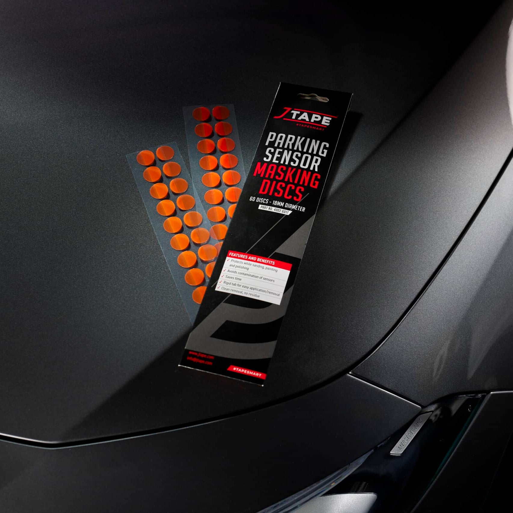 Jtape Parking Sensor Masking Discs