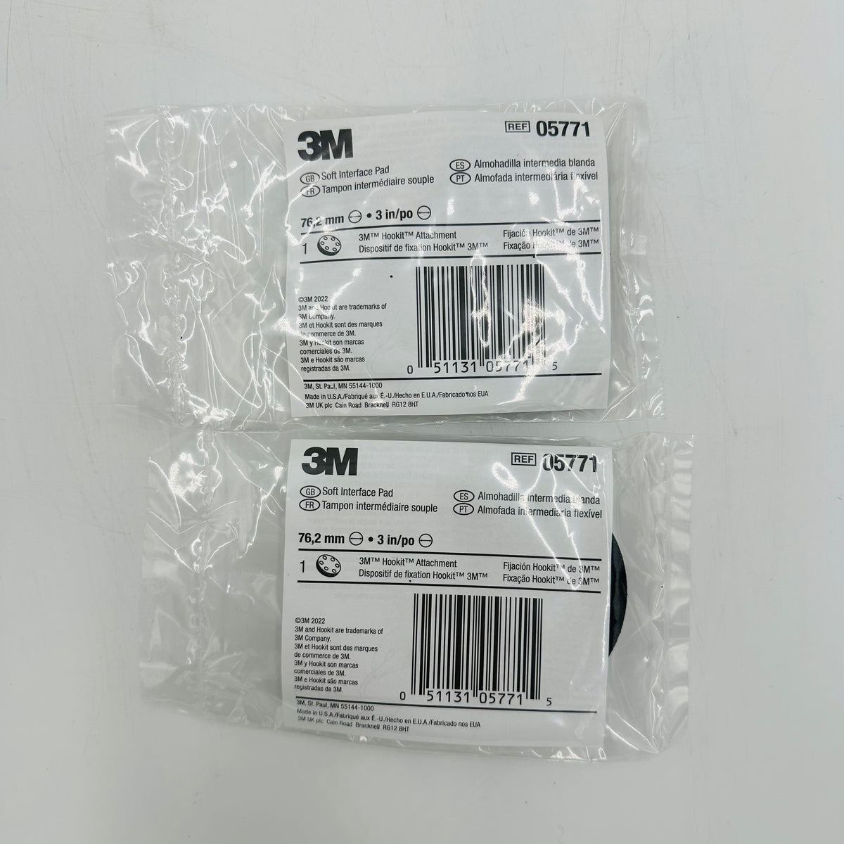 3M Hookit 3" Soft Interface Pad (2 Pack) 76mm