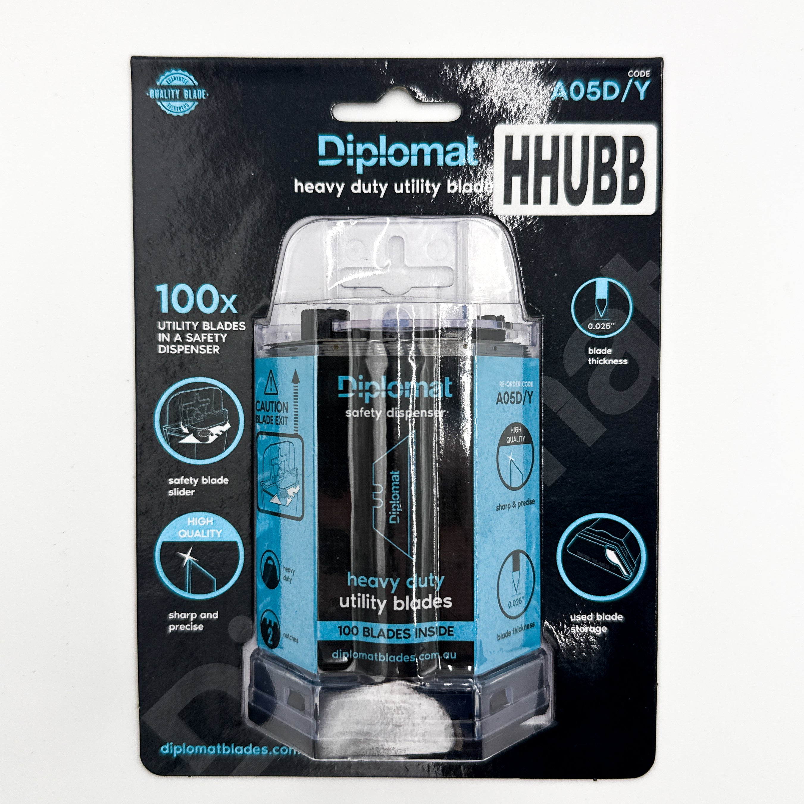 Diplomat 100 HD Utility Blades 100PK