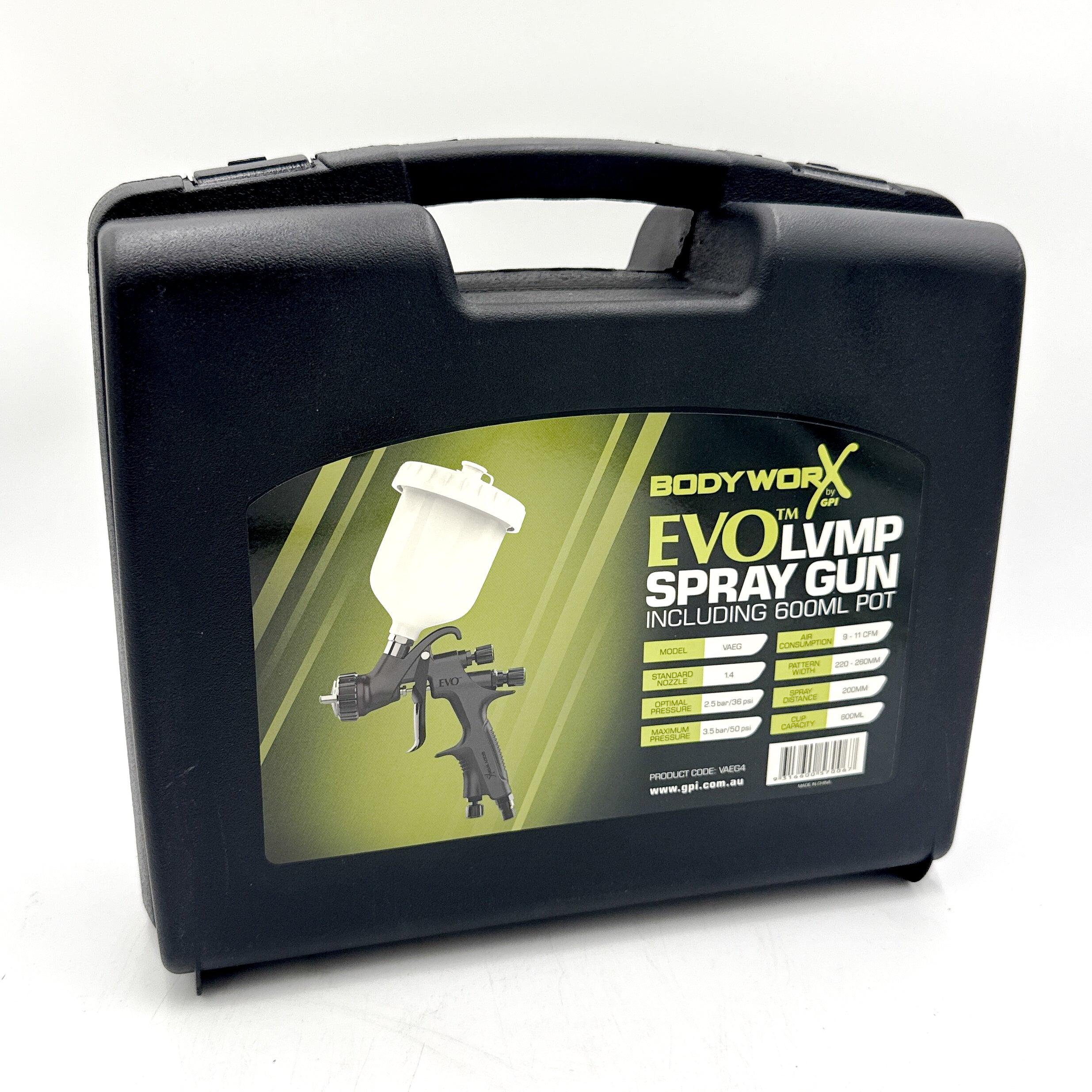 Evo LVMP Gravity Spray Gun & Pot 1.4mm