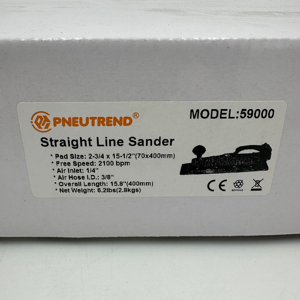 Pneutrend Straight Line Sander