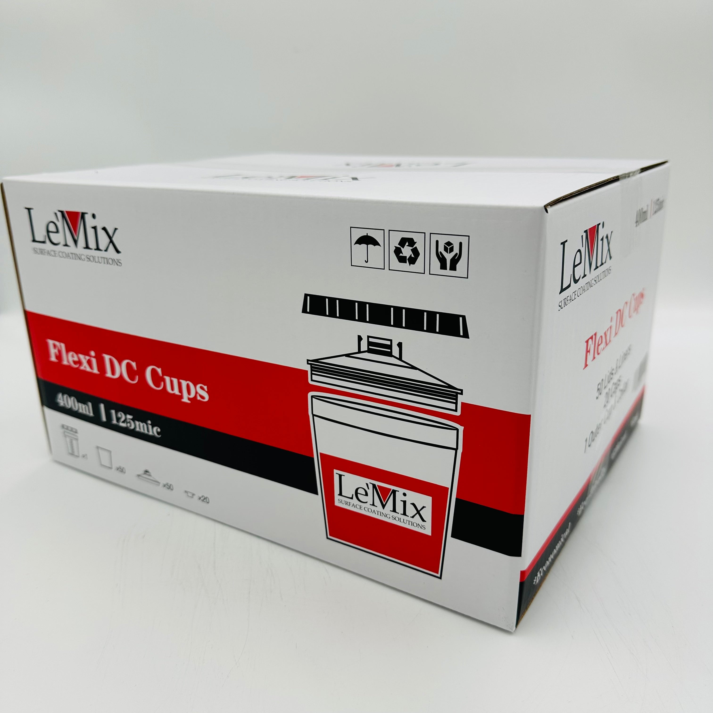 Le'Mix Speedy Paint System 125mic 50p (PPS cups for WB)