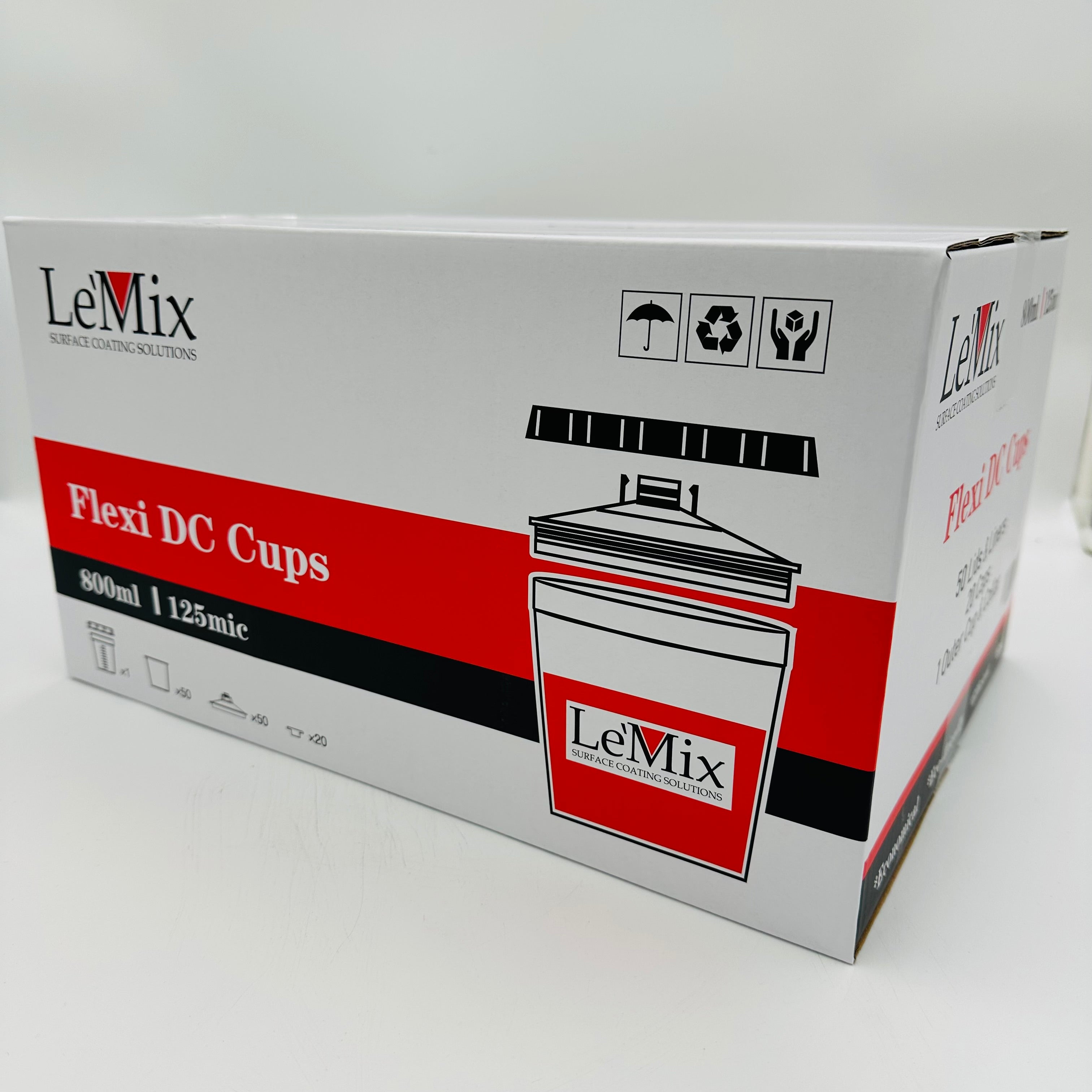 Le'Mix Speedy Paint System 125mic 50p (PPS cups for WB)