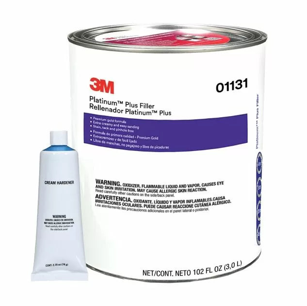 3M Platinum Body Filler 3L