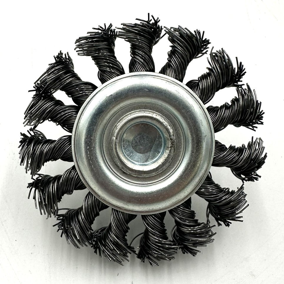 3' TWIST KNOT WIRE WHEEL FOR DRILL