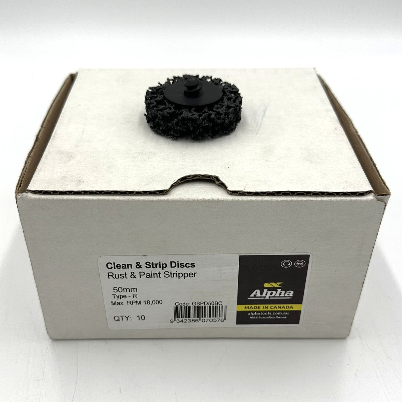 Clean & Strip Disc 50mm 10 Pack