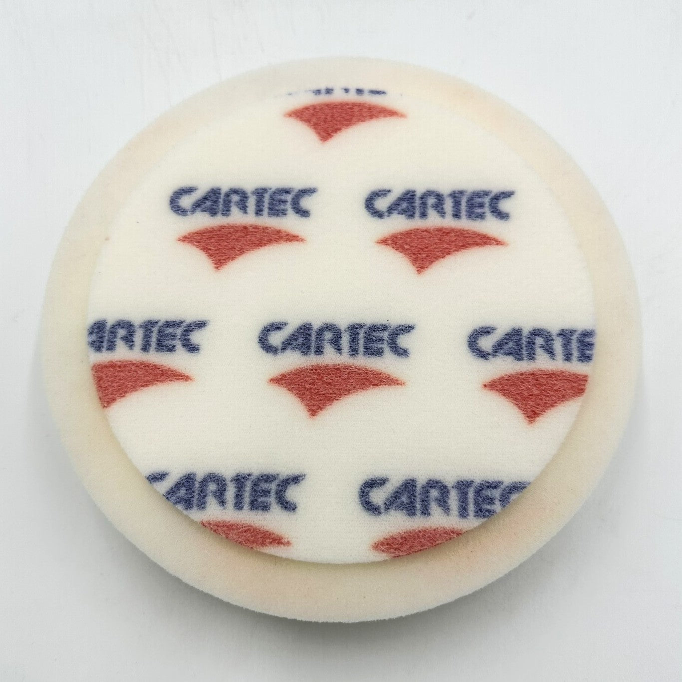 Cartec Pad White Finishing Flat 150mm