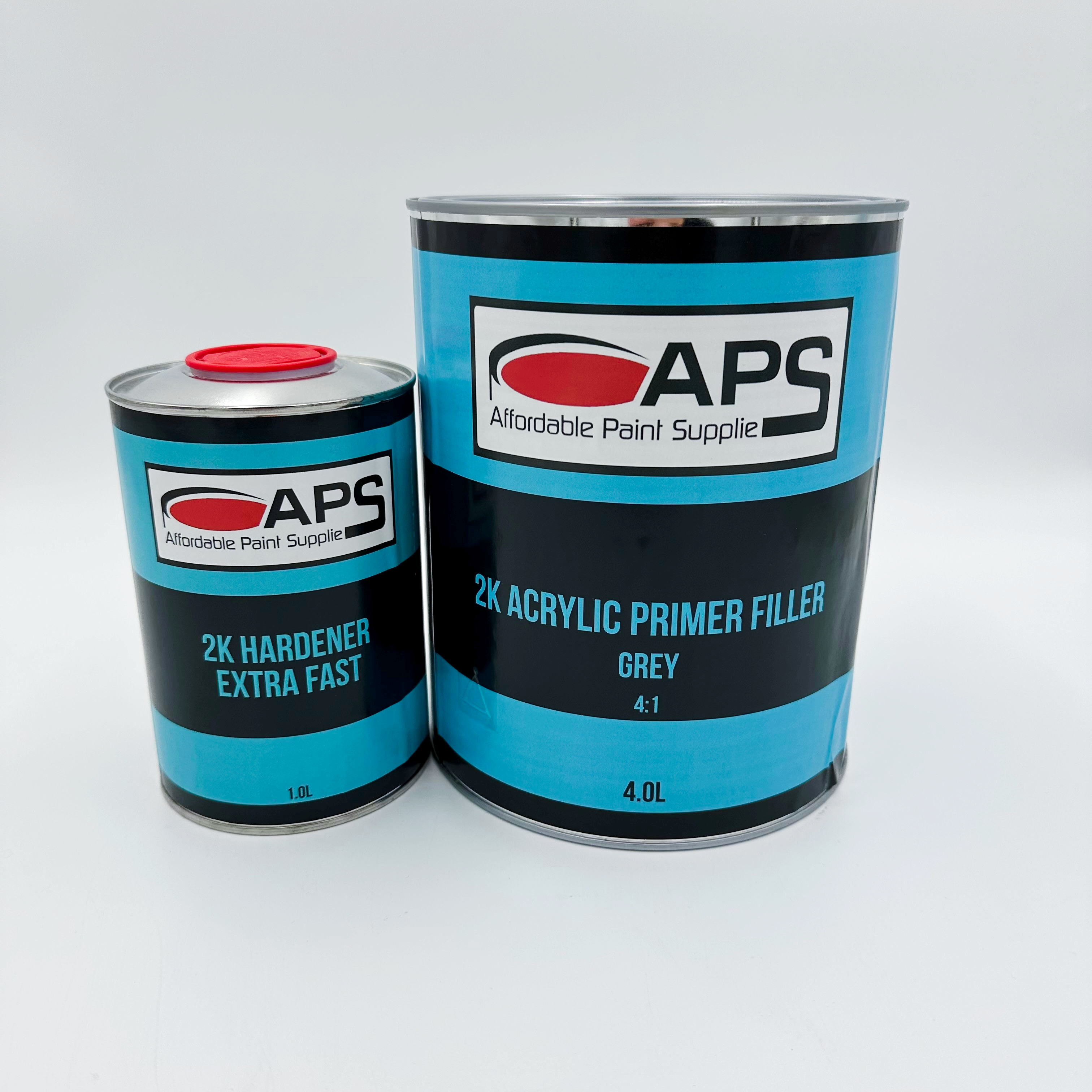 APS 2K Acrylic Primer Filler Kit - Grey