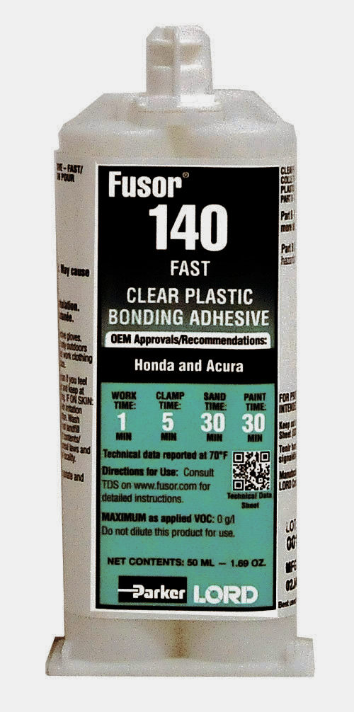 Fusor 140 Fast Clear Plastic Adhesive
