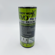 Body Worx Evo Pre-Taped Clear Masking Film with Dispenser