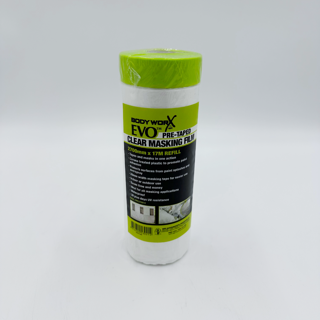 Body Worx Evo Pre-Taped Clear Masking Film Refill