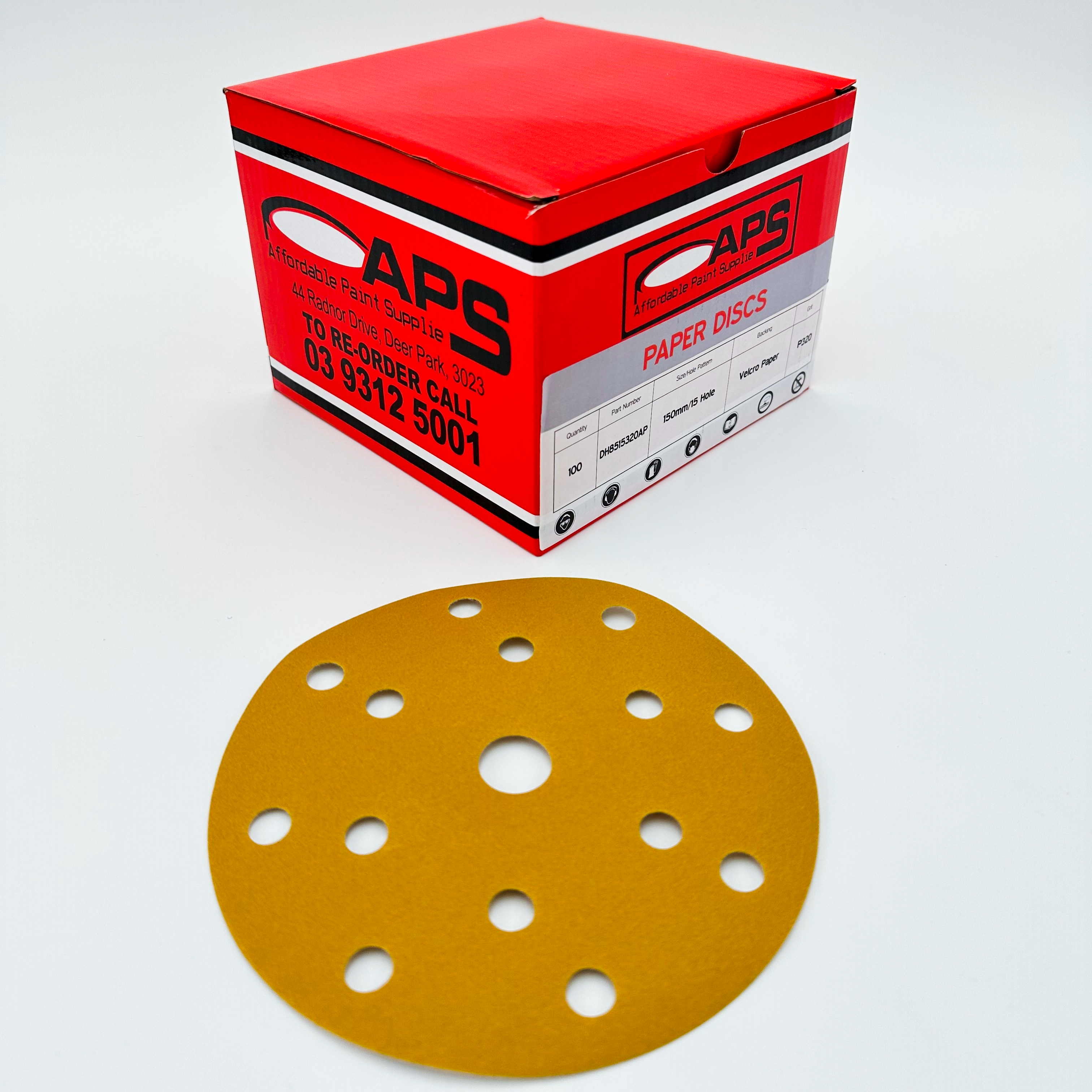 ATS Discs Velcro 15 Hole pack