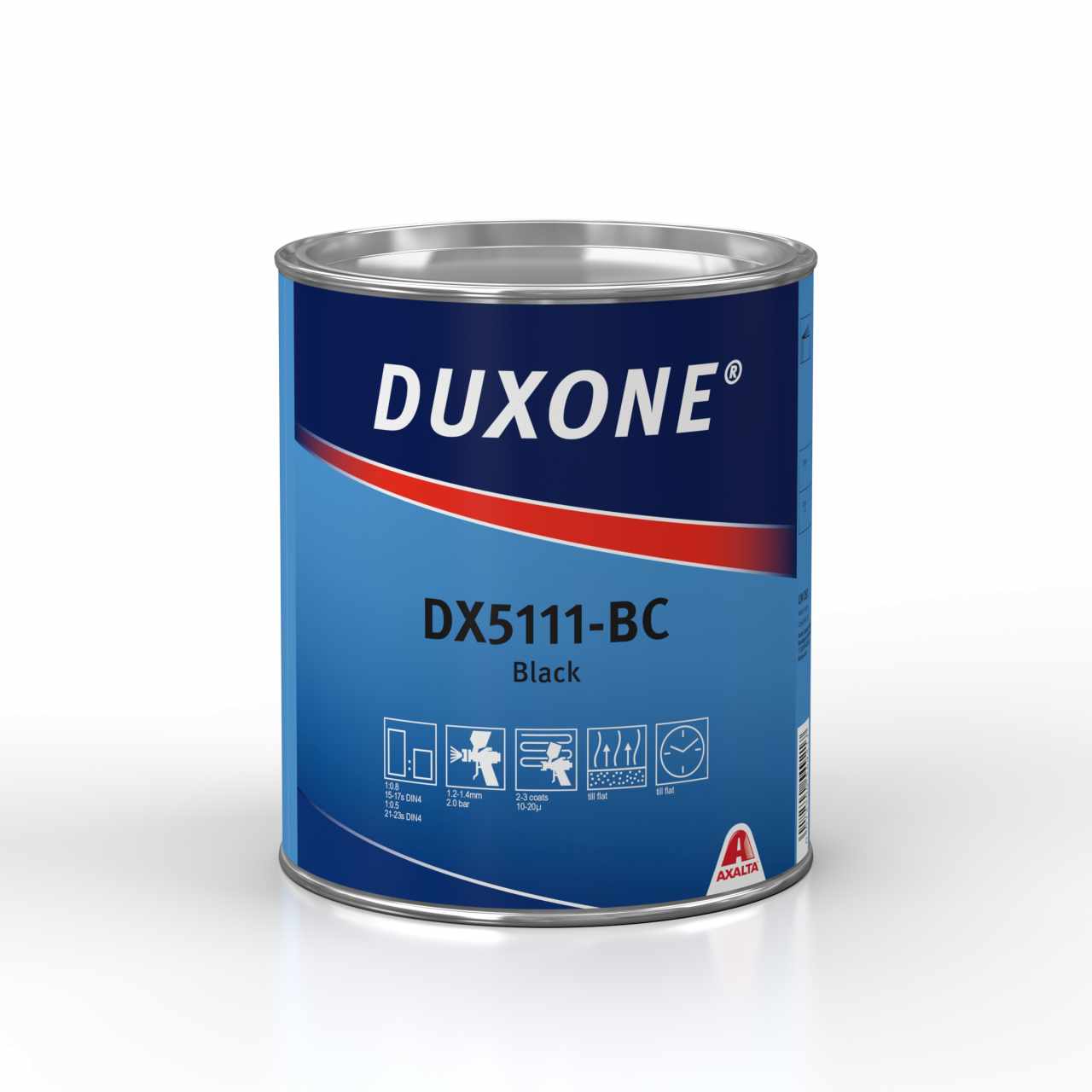 DX5111 Duxone Basecoat Black 3.5 L