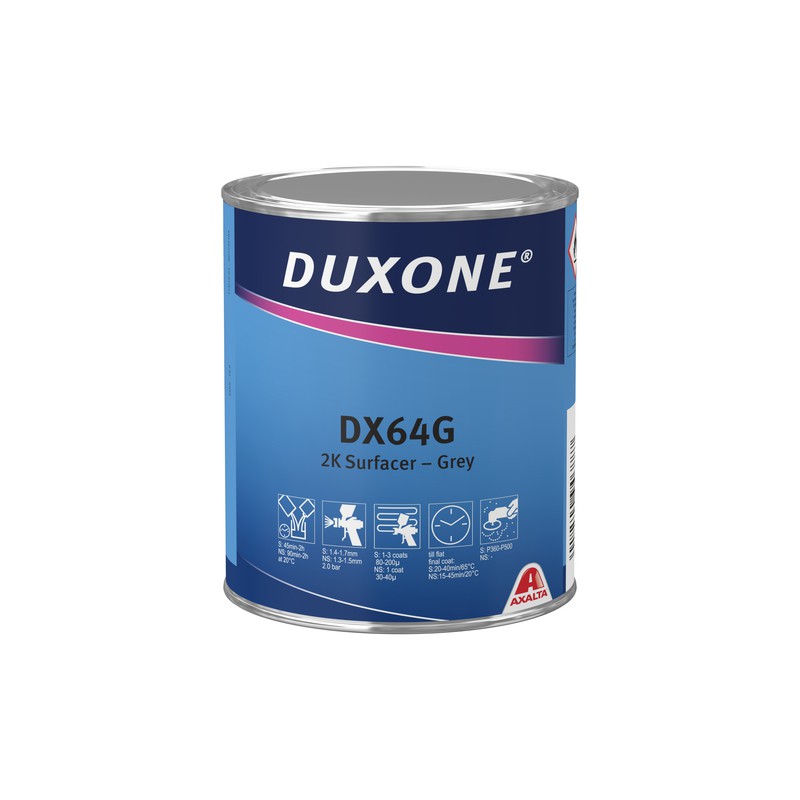 DX64G Duxone 2K Surfacer Grey 3.5 L
