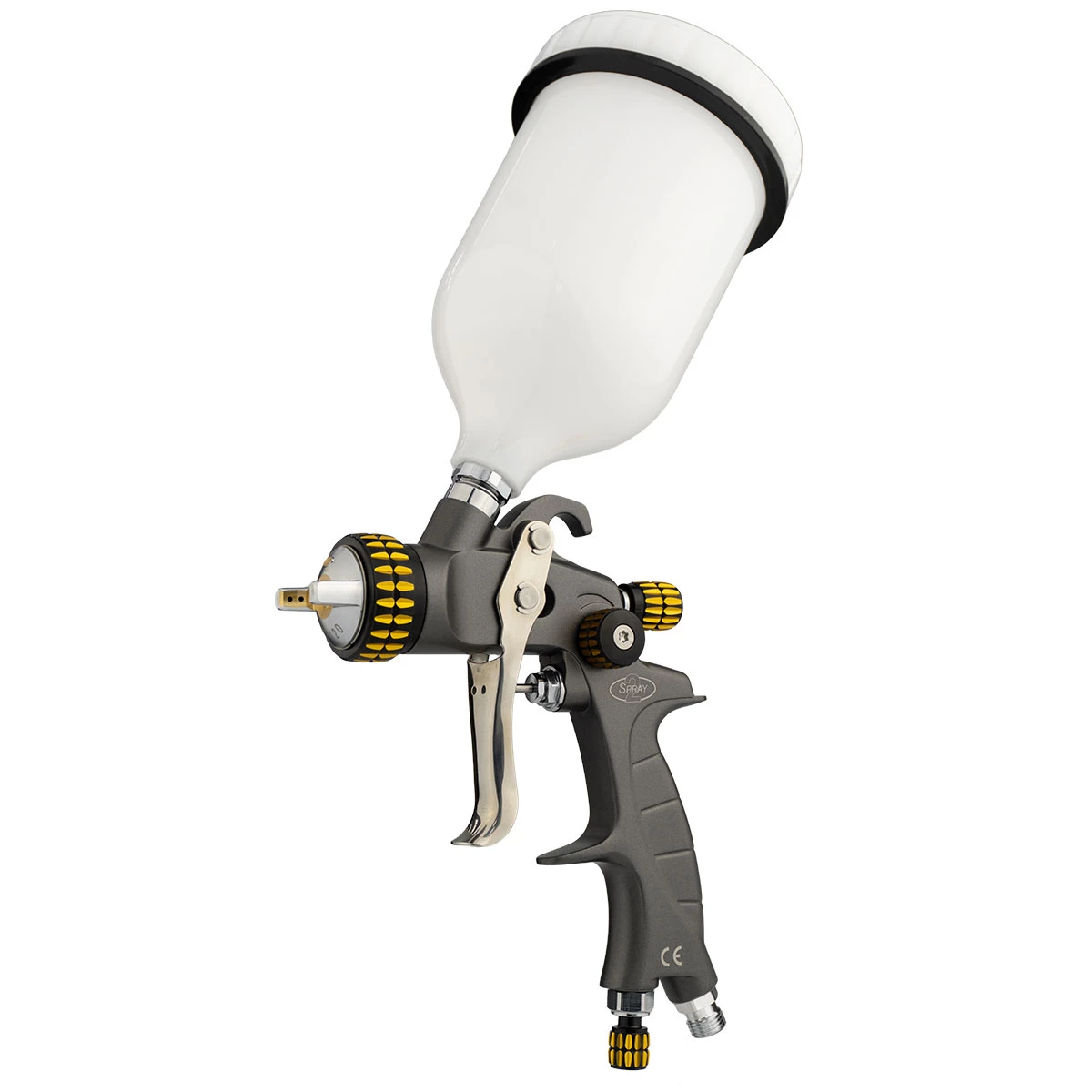 2Spray Gravity Gun 1.3 & 1.8MM, 600ML Pot