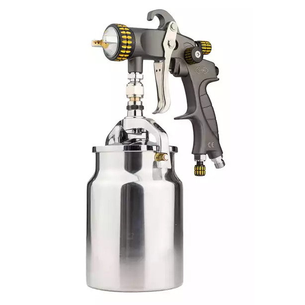 2Spray Suction Gun 1.5 & 2.0MM, 1L Pot